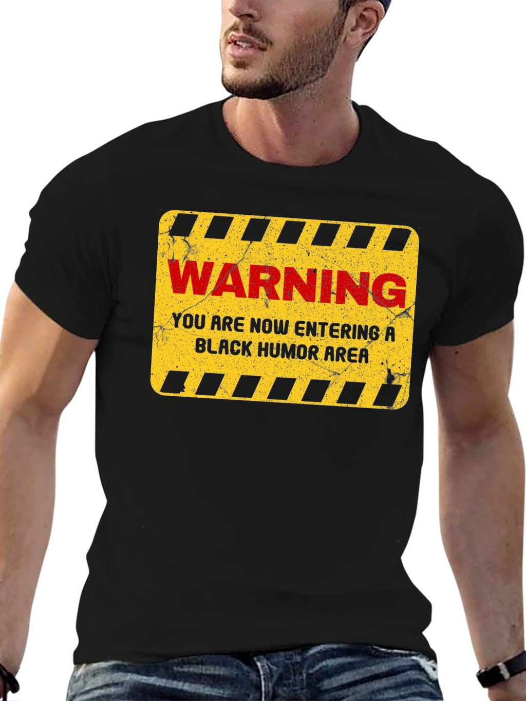 Camiseta Humor Negro - Advertencia Divertida