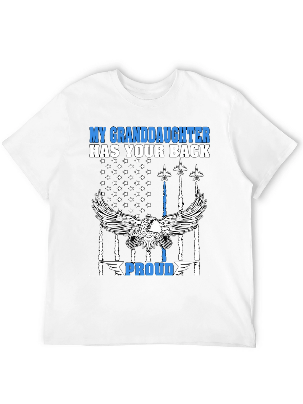 Camiseta Mi Nieta Te Cubre las Espaldas