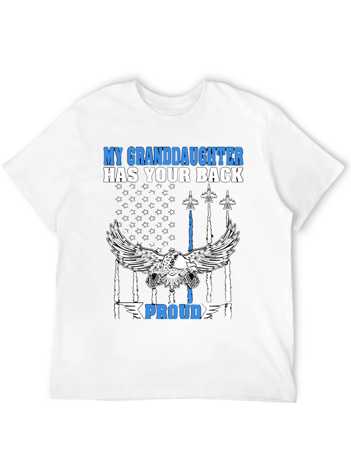 Camiseta Mi Nieta Te Cubre las Espaldas