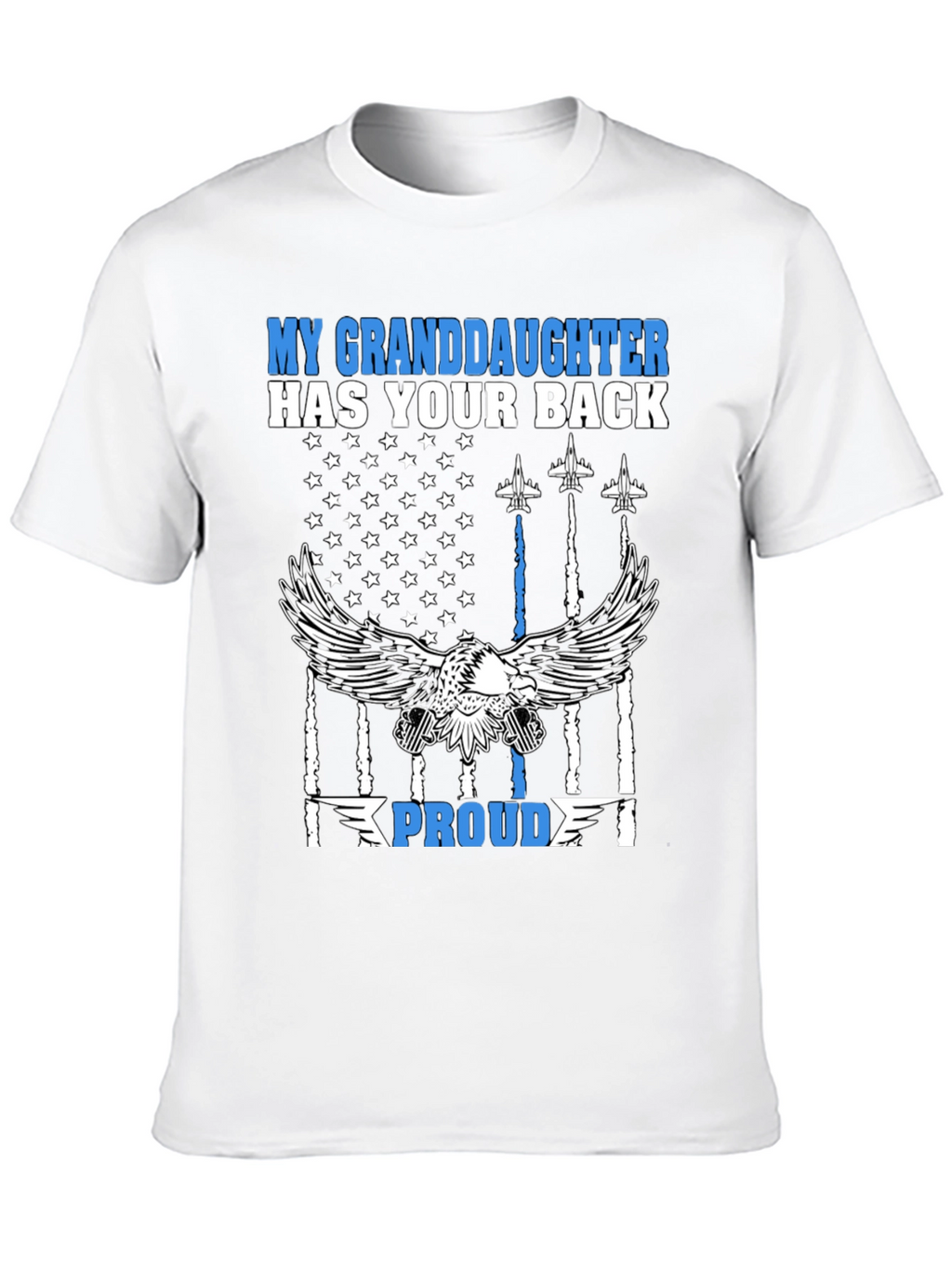 Camiseta Mi Nieta Te Cubre las Espaldas