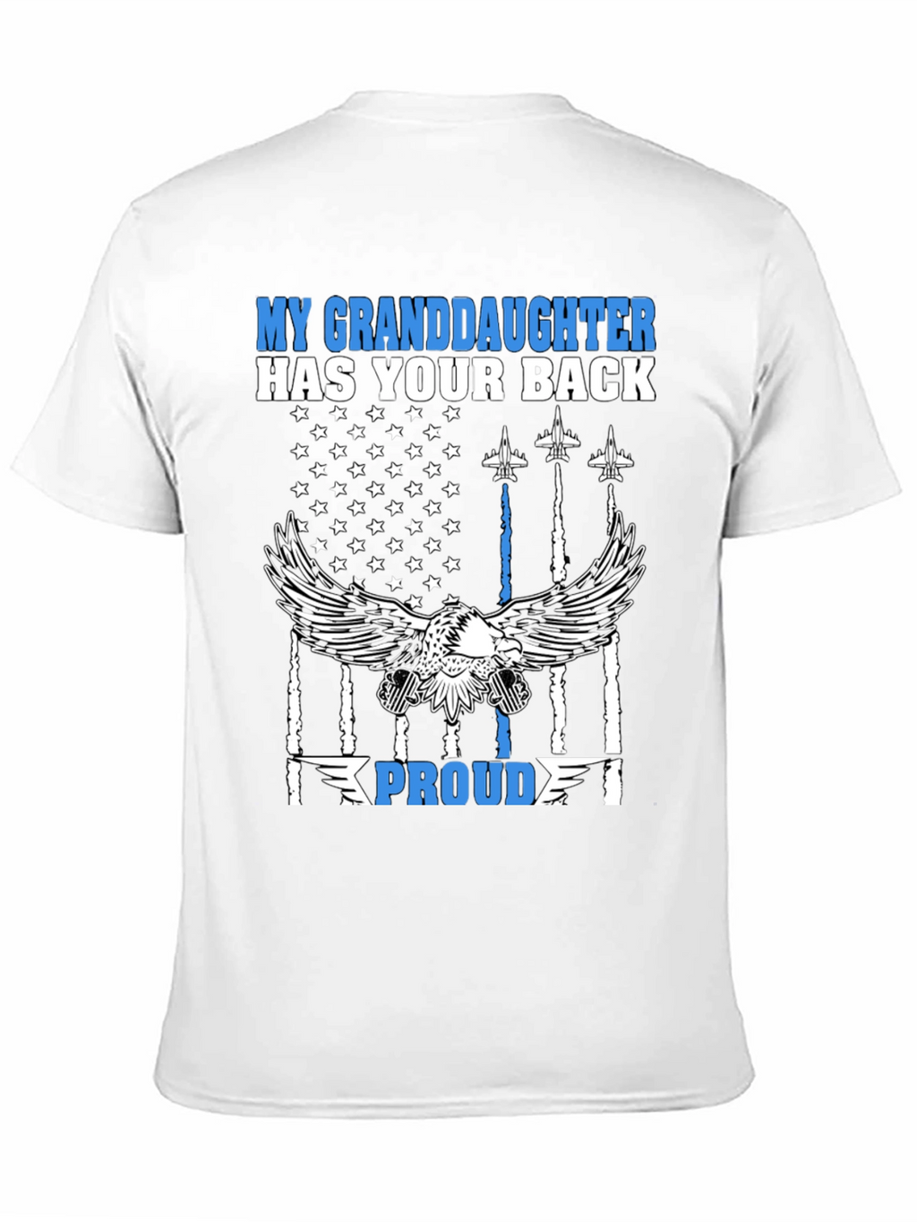 Camiseta Mi Nieta Te Cubre las Espaldas