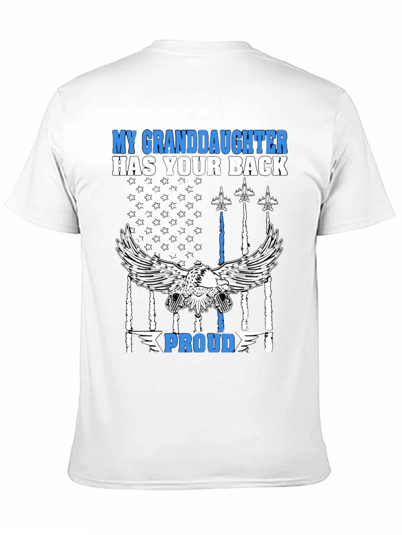 Camiseta Mi Nieta Te Cubre las Espaldas