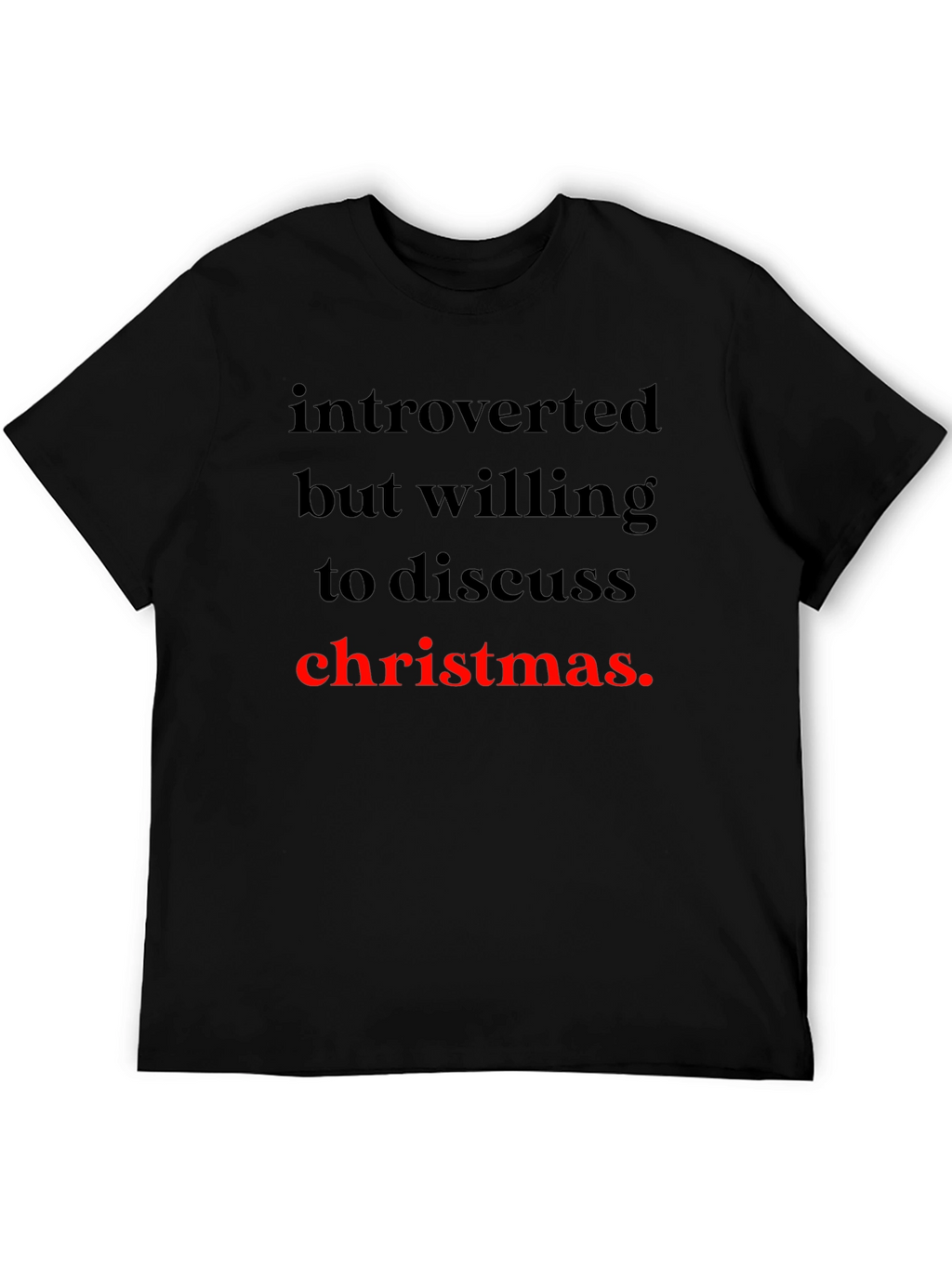 Camiseta Introvertido Navideño