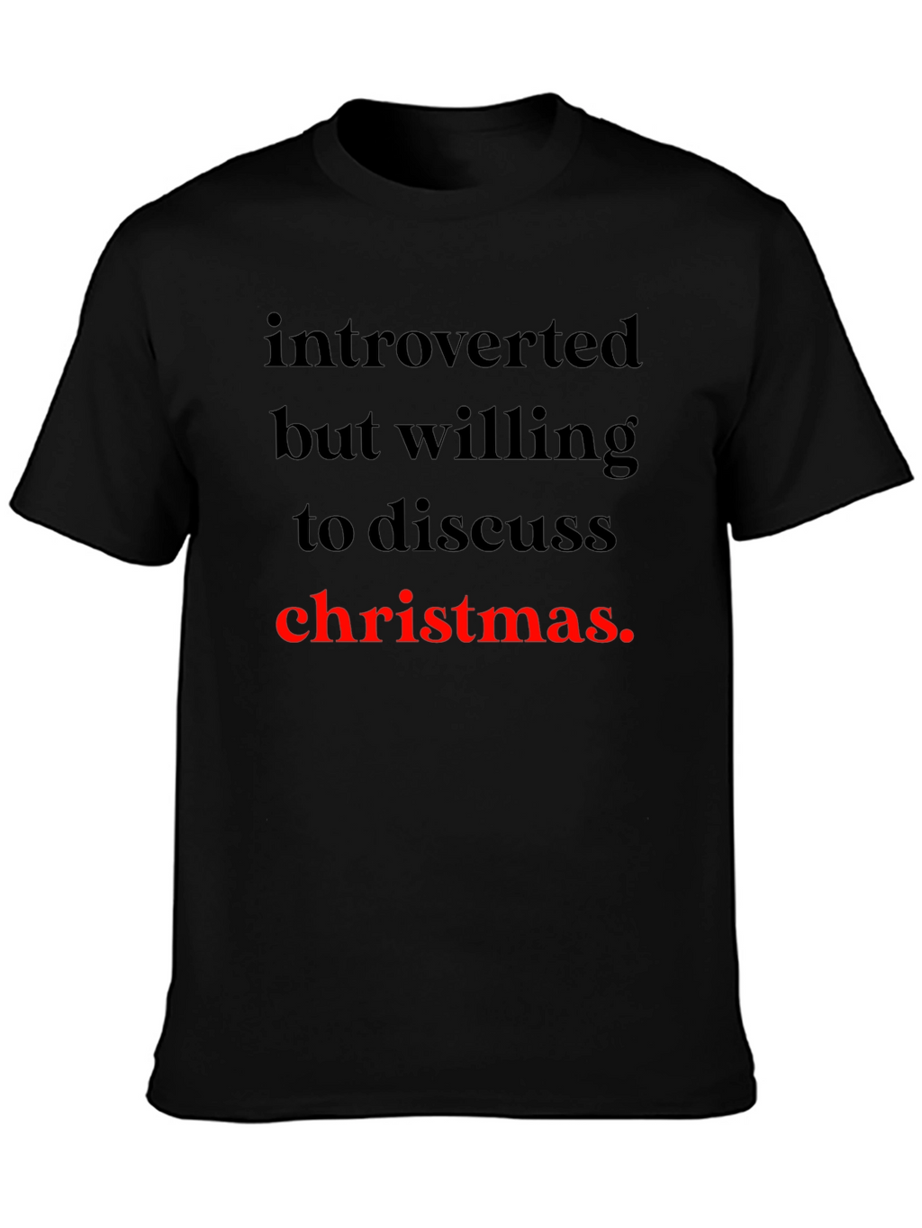 Camiseta Introvertido Navideño