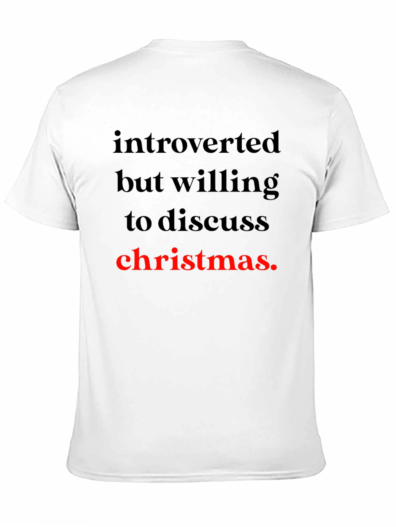 Camiseta Introvertido Navideño
