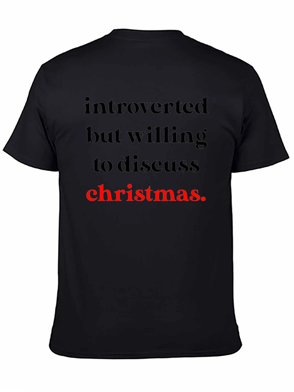 Camiseta Introvertido Navideño