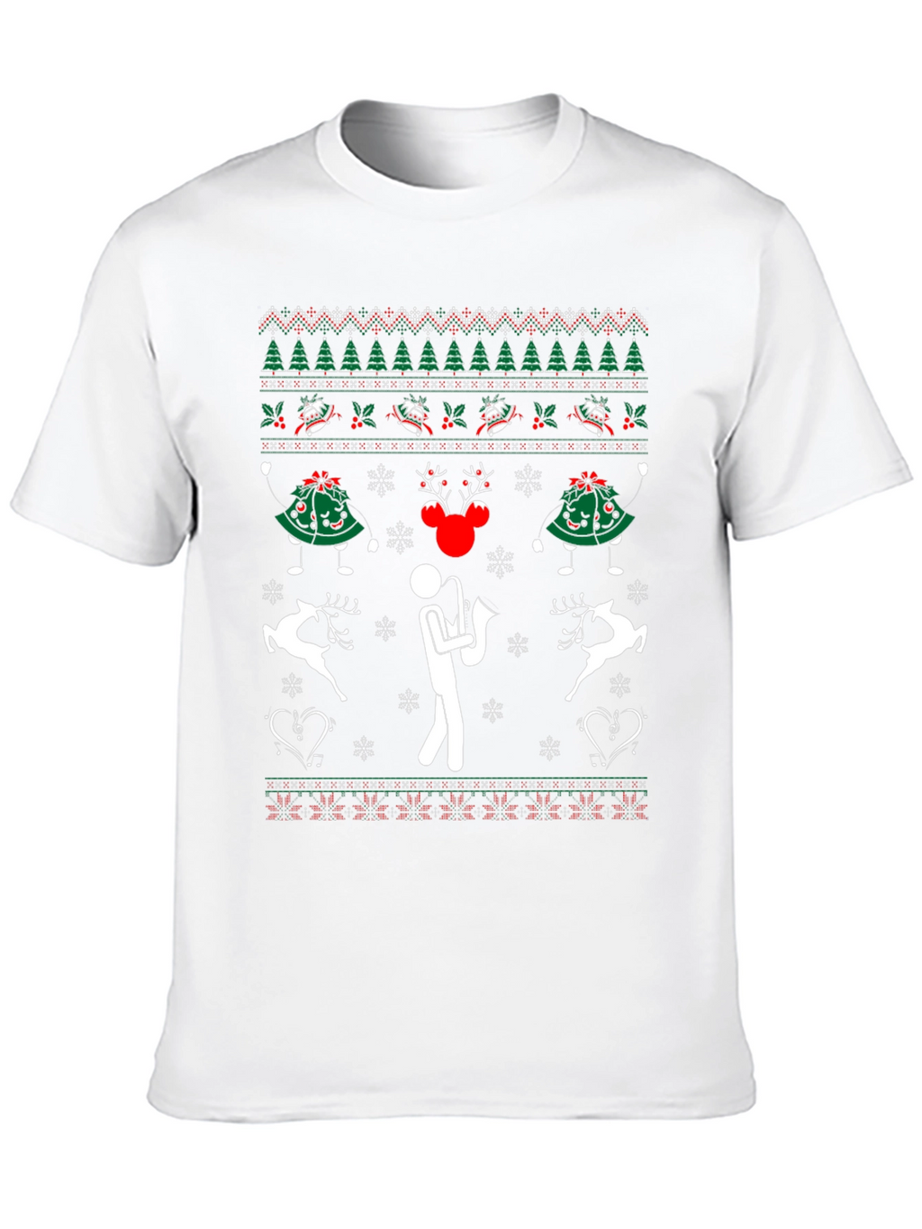 Camiseta Navideña con Diseño Festivo Único