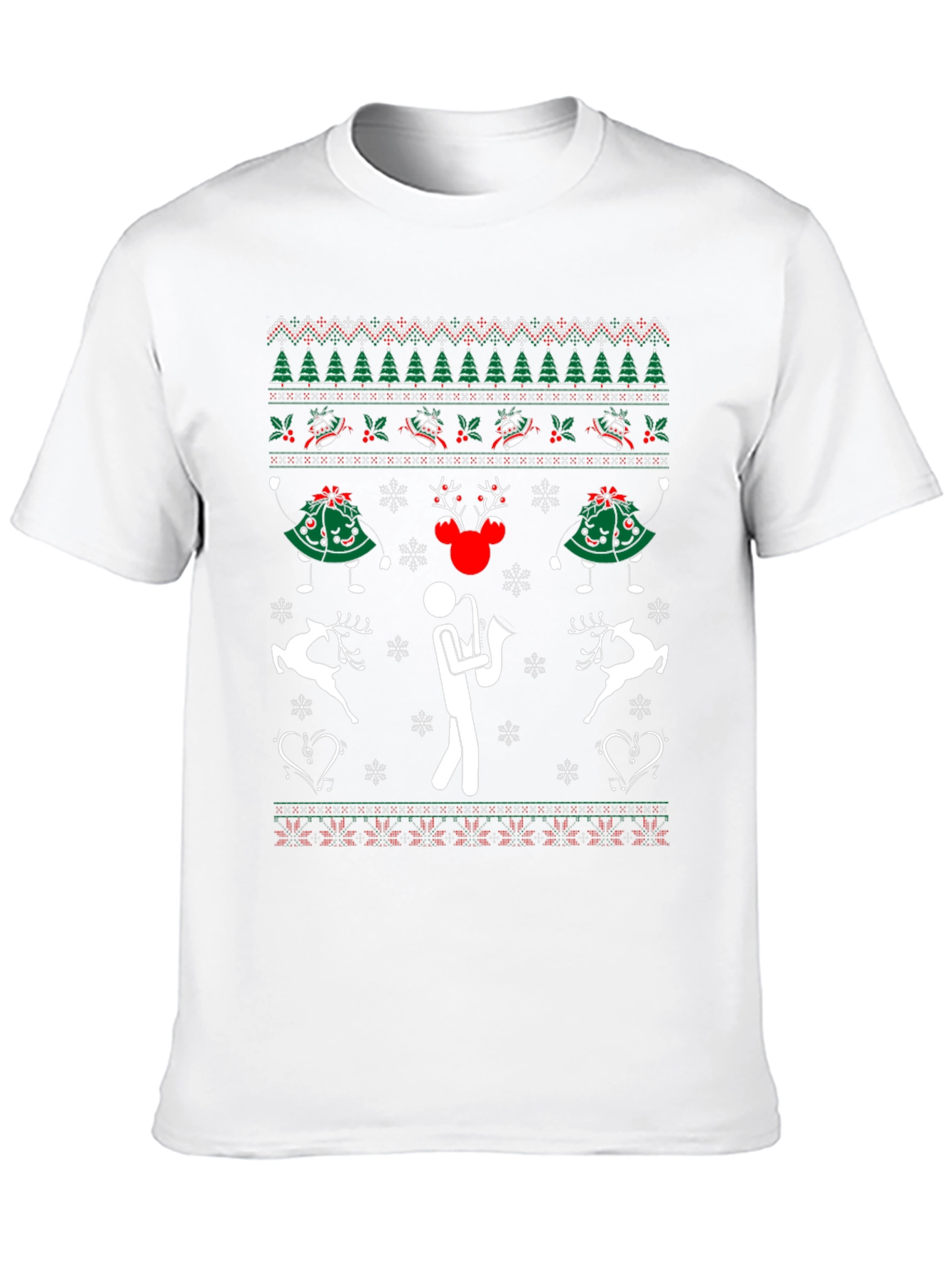 Camiseta Navideña con Diseño Festivo Único