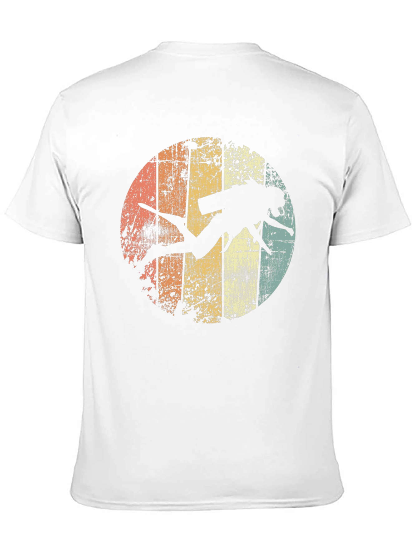 Camiseta Buceador Retro Vintage Hombre