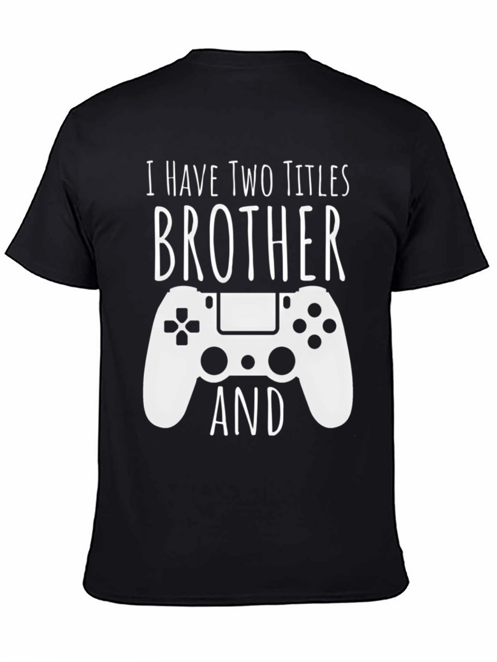 Camiseta Negra Brother Gamer