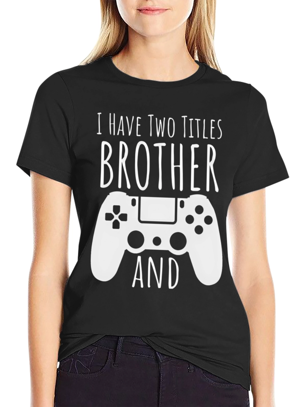 Camiseta Negra Brother Gamer