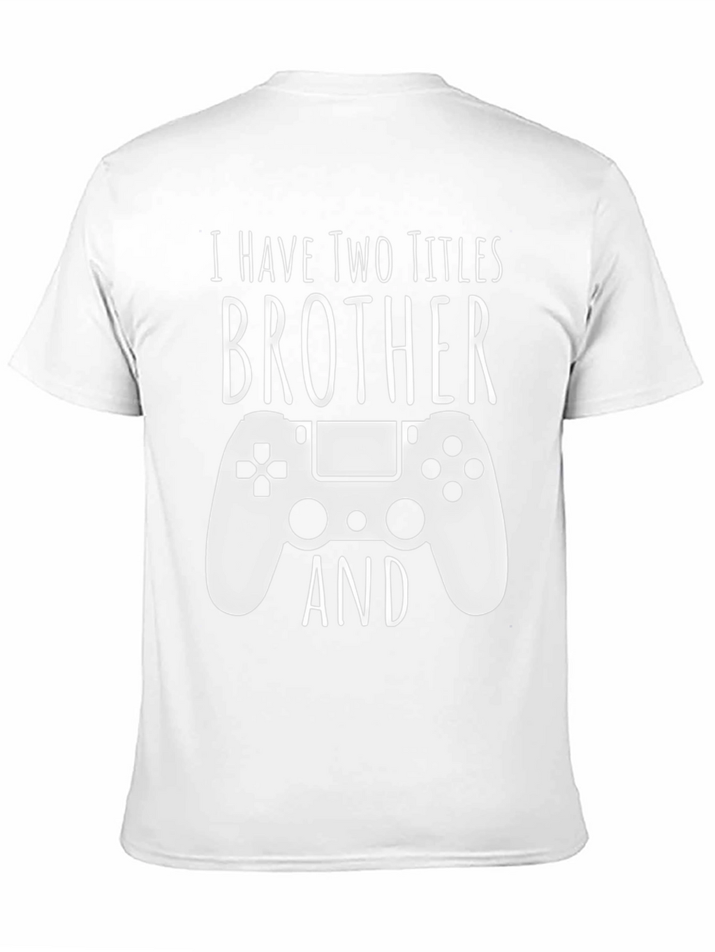 Camiseta Negra Brother Gamer