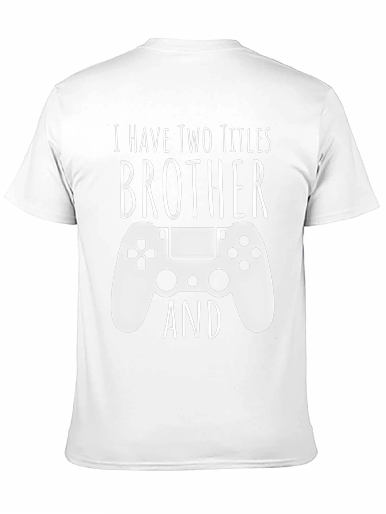 Camiseta Negra Brother Gamer