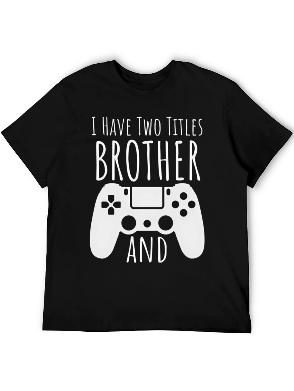 Camiseta Negra Brother Gamer