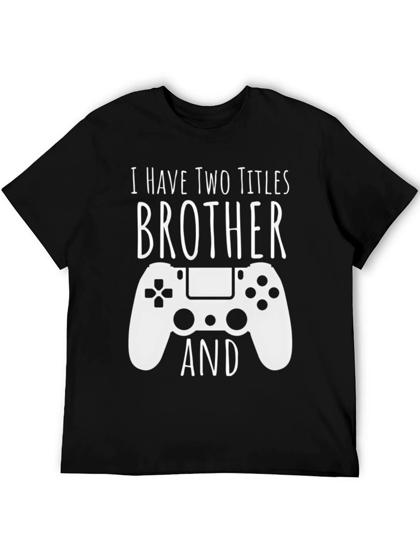 Camiseta Negra Brother Gamer