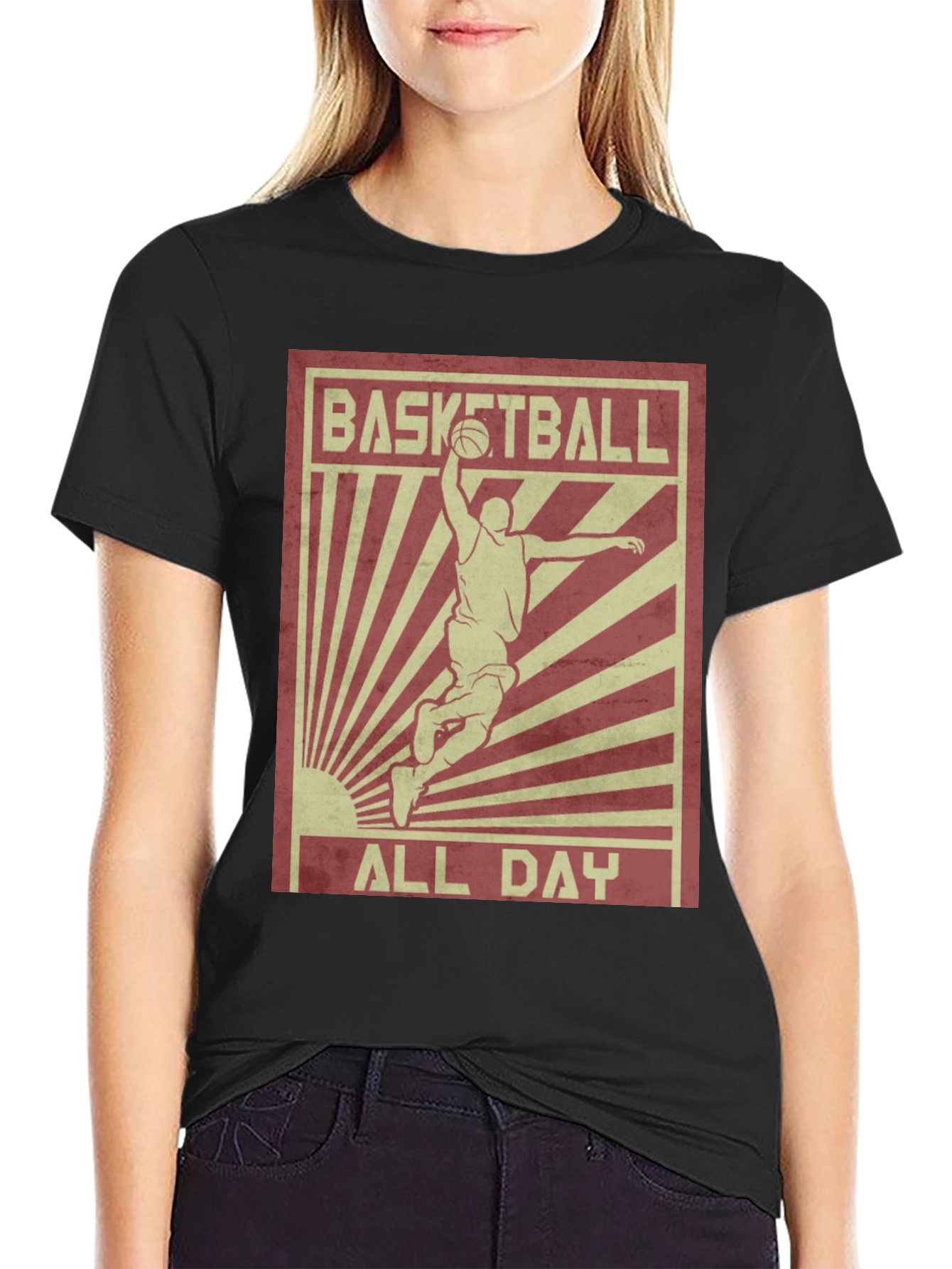 Camiseta Baloncesto All Day Vintage