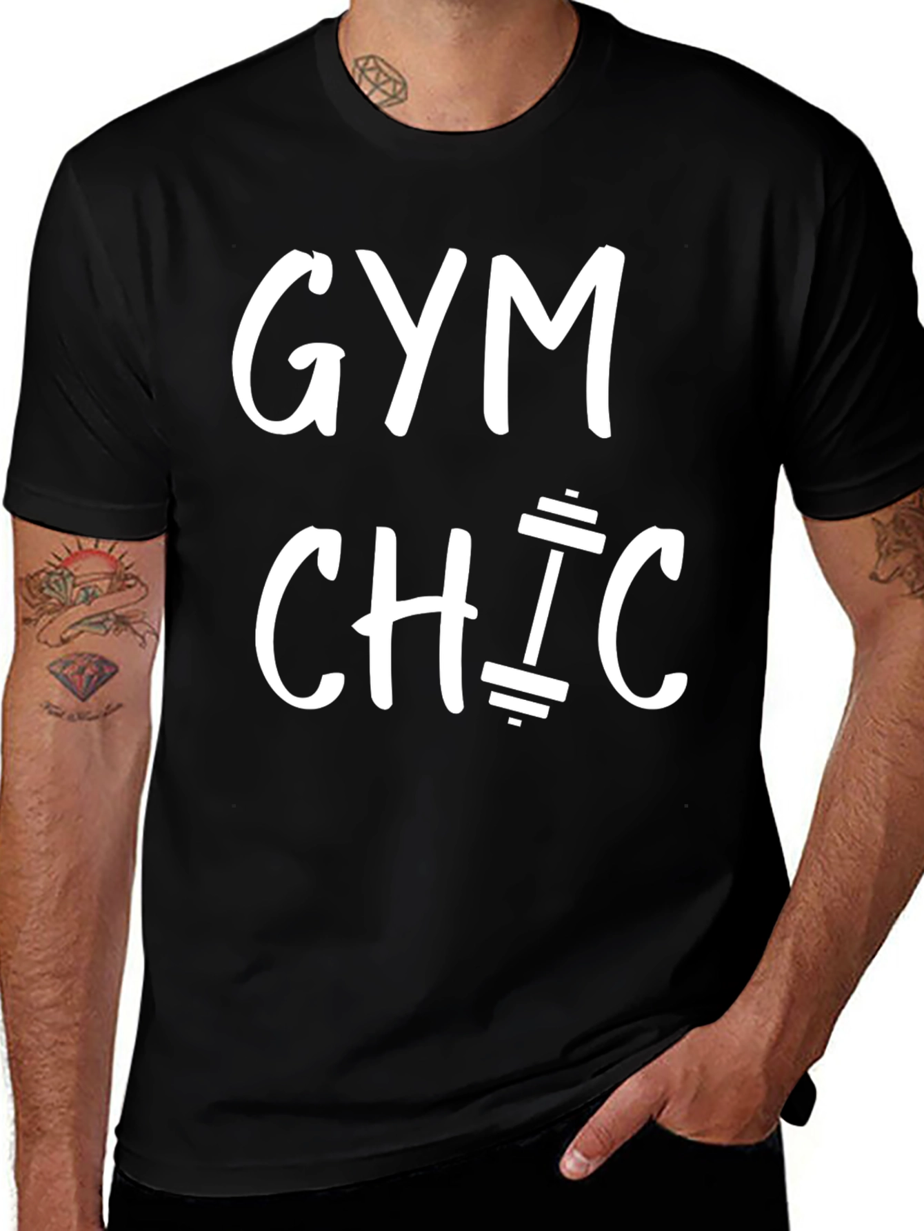 Camiseta Gym Chic - Diseño Único para Entrenar con Estilo