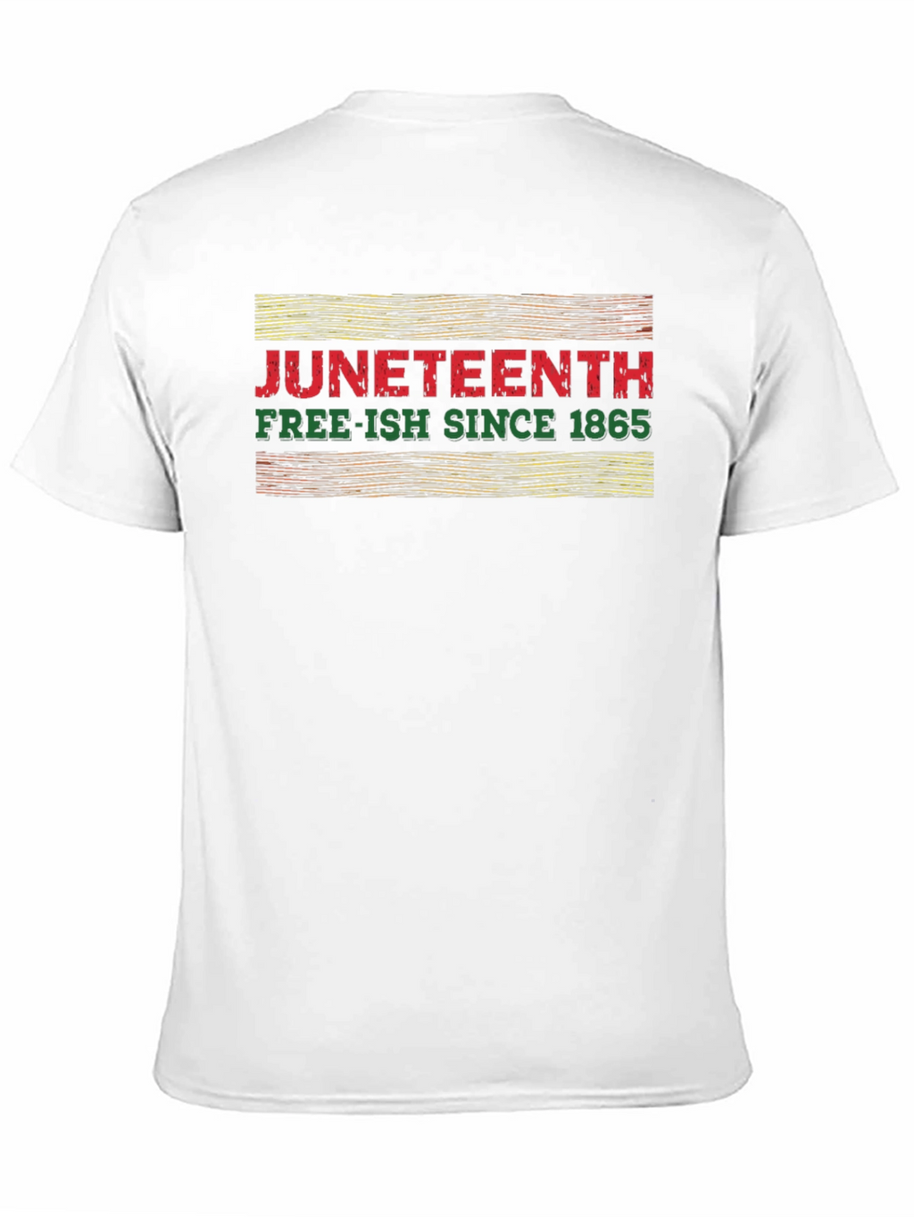 Camiseta Juneteenth Free-ish Since 1865 Algodón