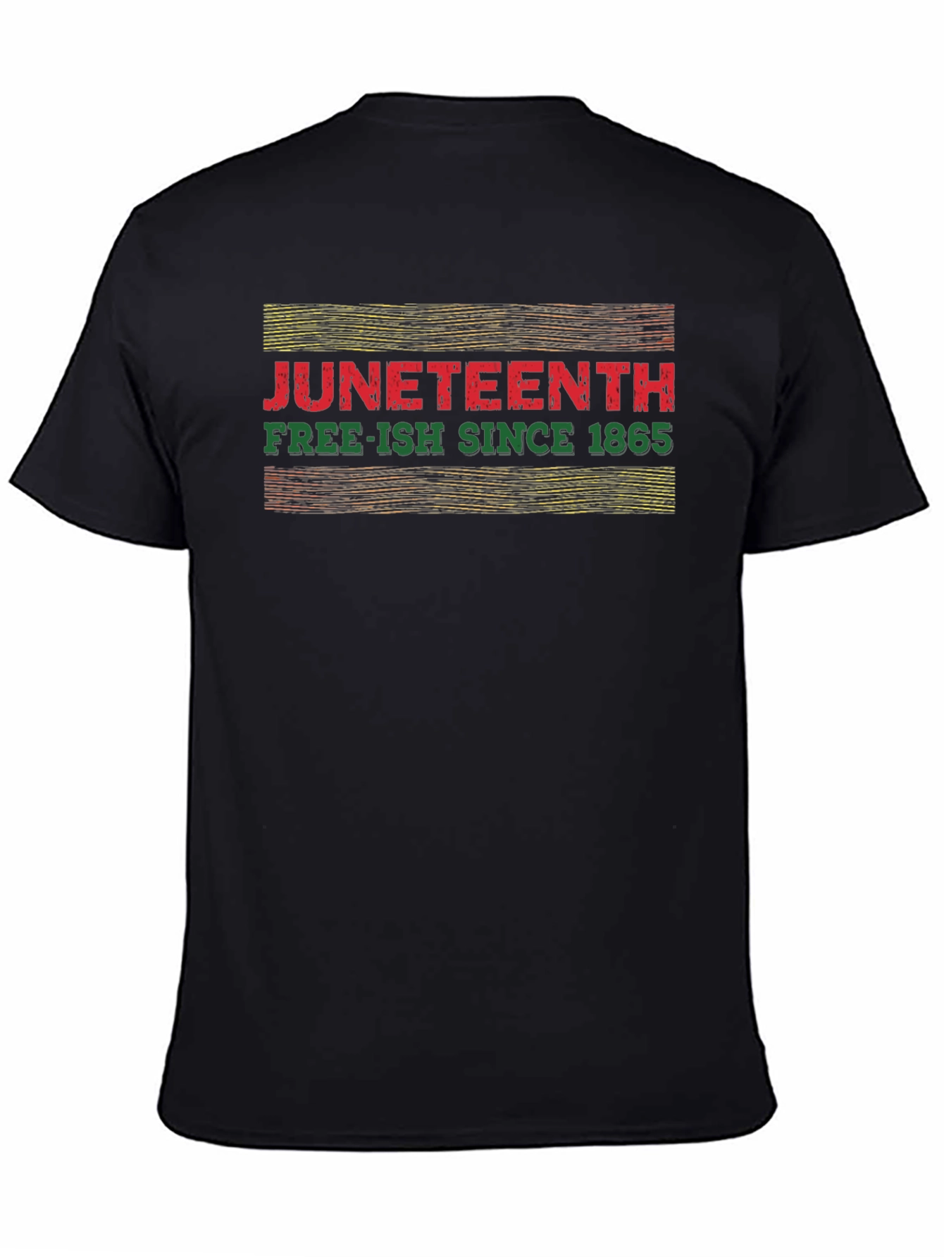 Camiseta Juneteenth Free-ish Since 1865 Algodón