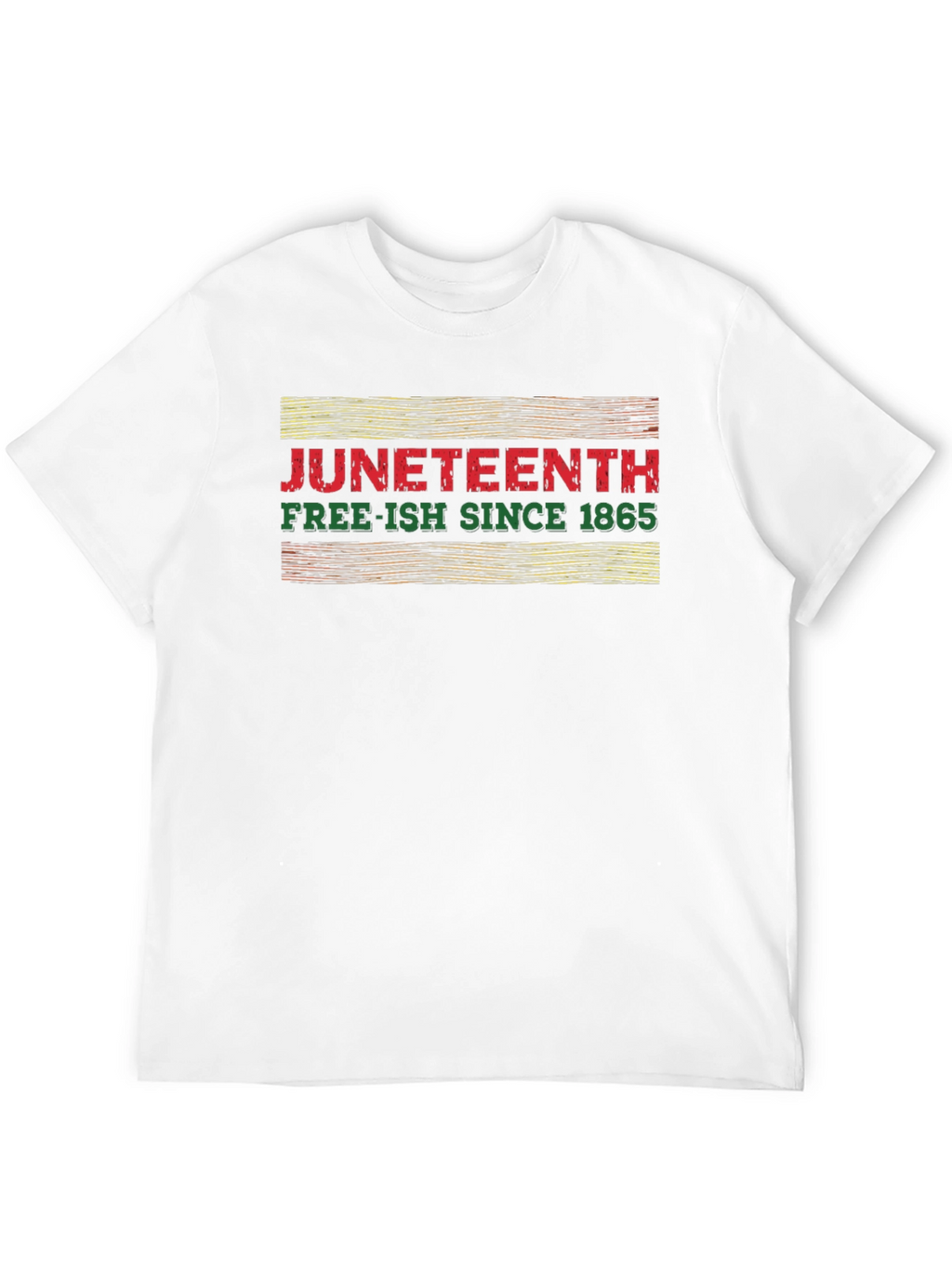Camiseta Juneteenth Free-ish Since 1865 Algodón