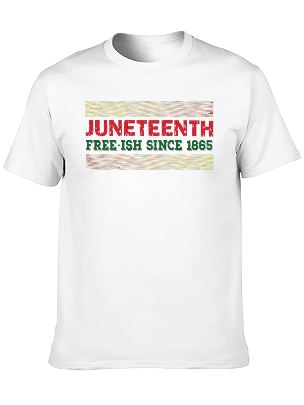 Camiseta Juneteenth Free-ish Since 1865 Algodón