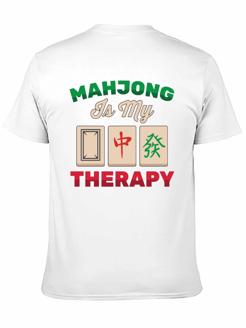 Camiseta Mahjong Is My Therapy
