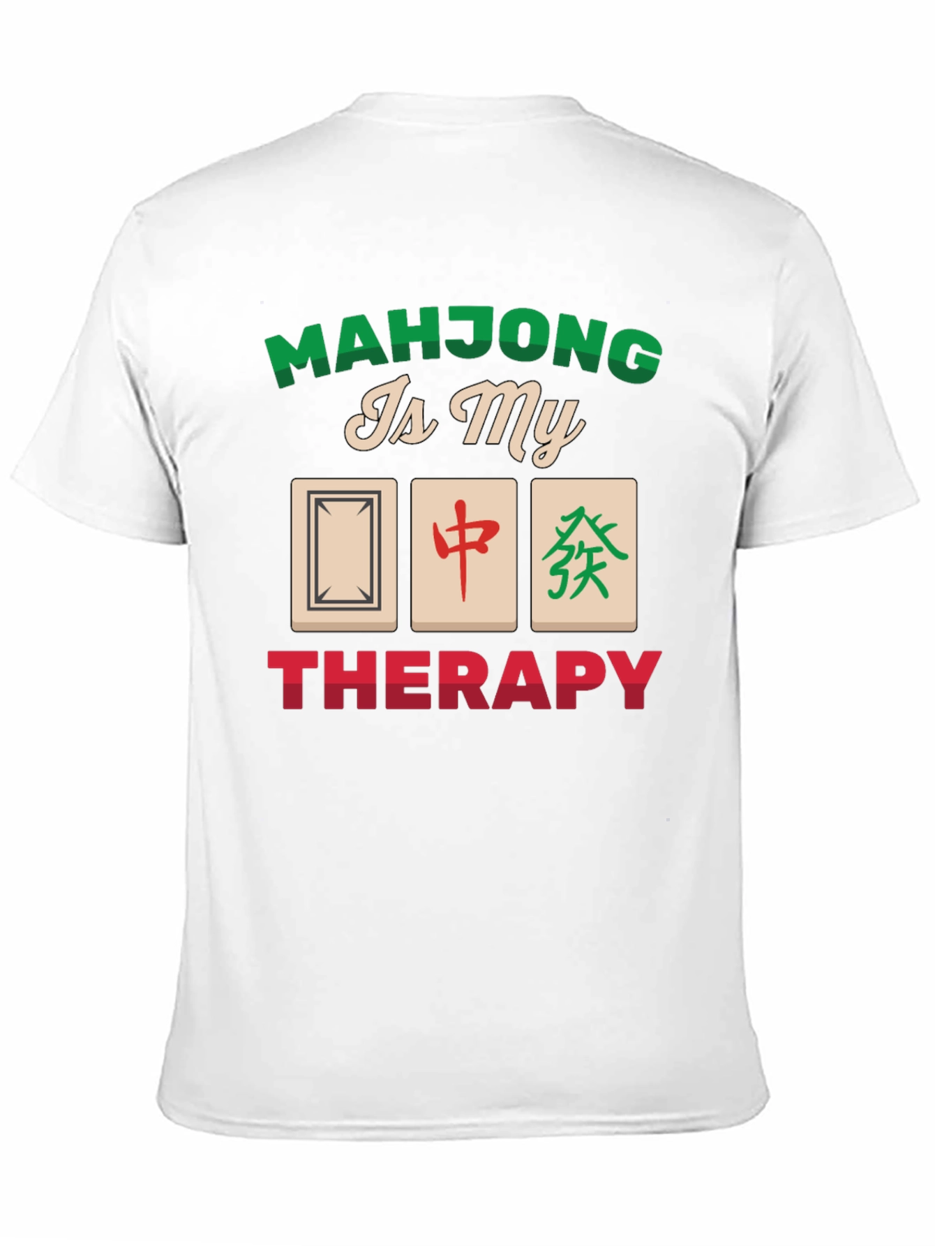Camiseta Mahjong Is My Therapy