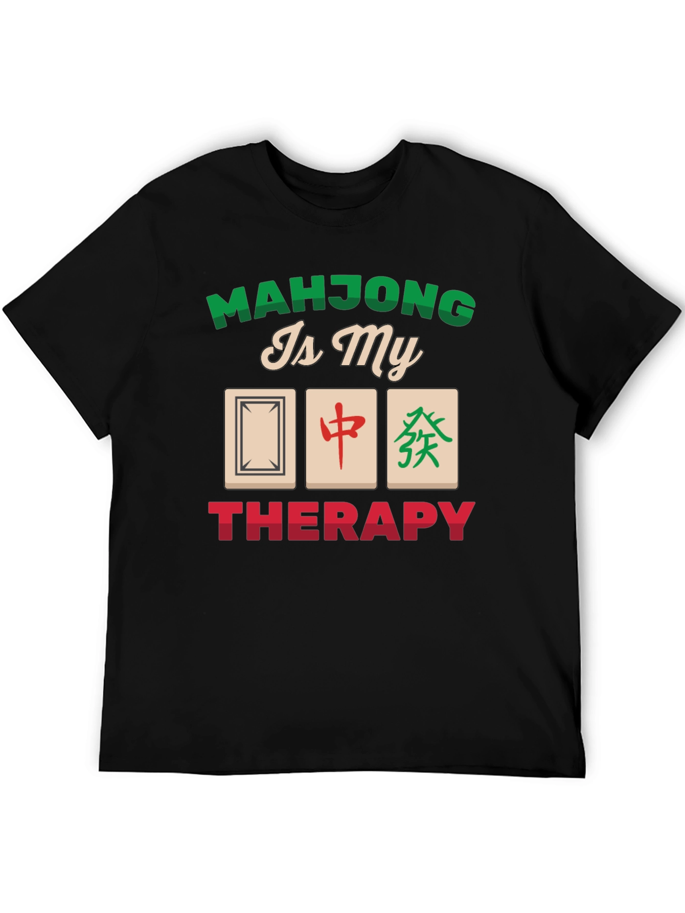 Camiseta Mahjong Is My Therapy