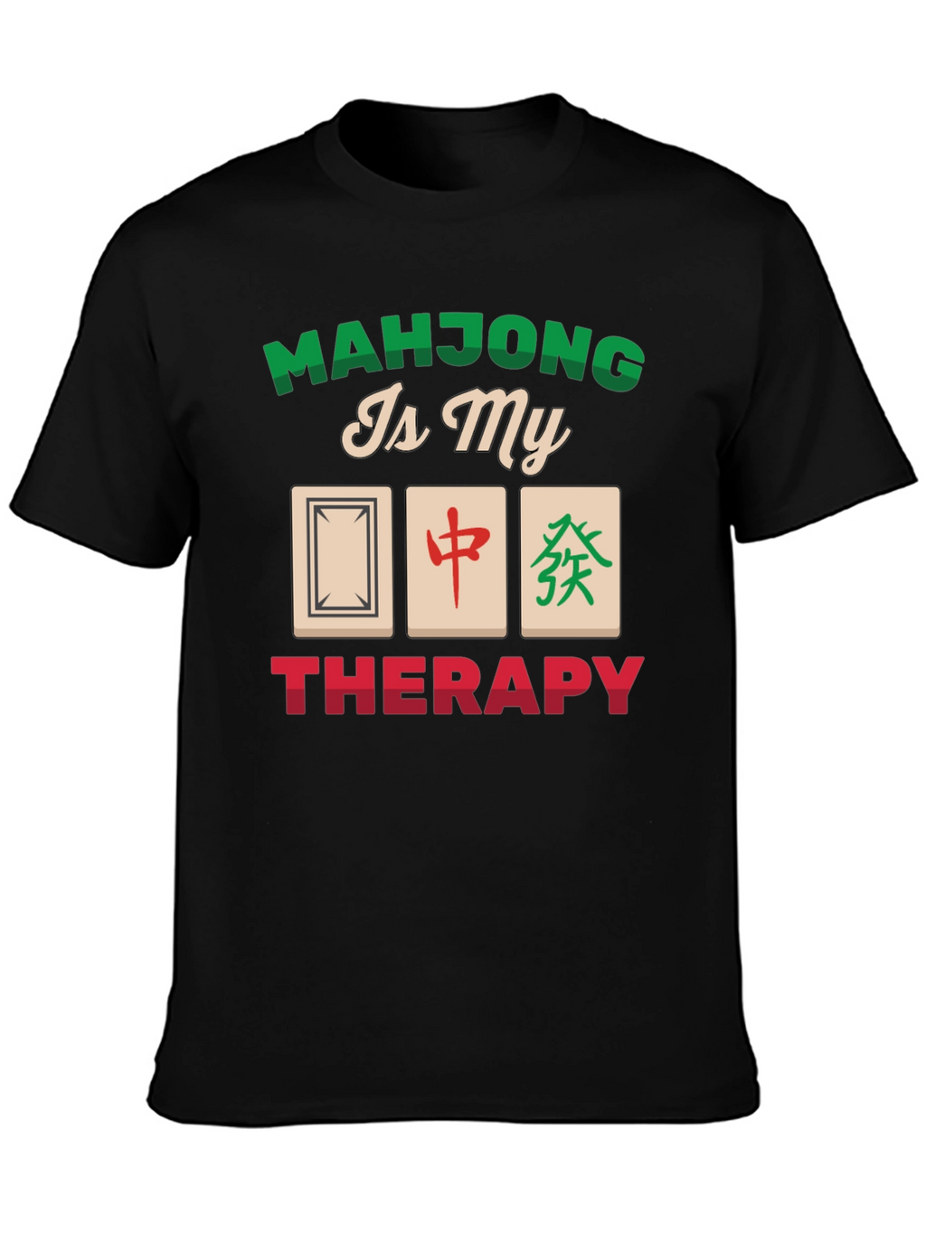 Camiseta Mahjong Is My Therapy