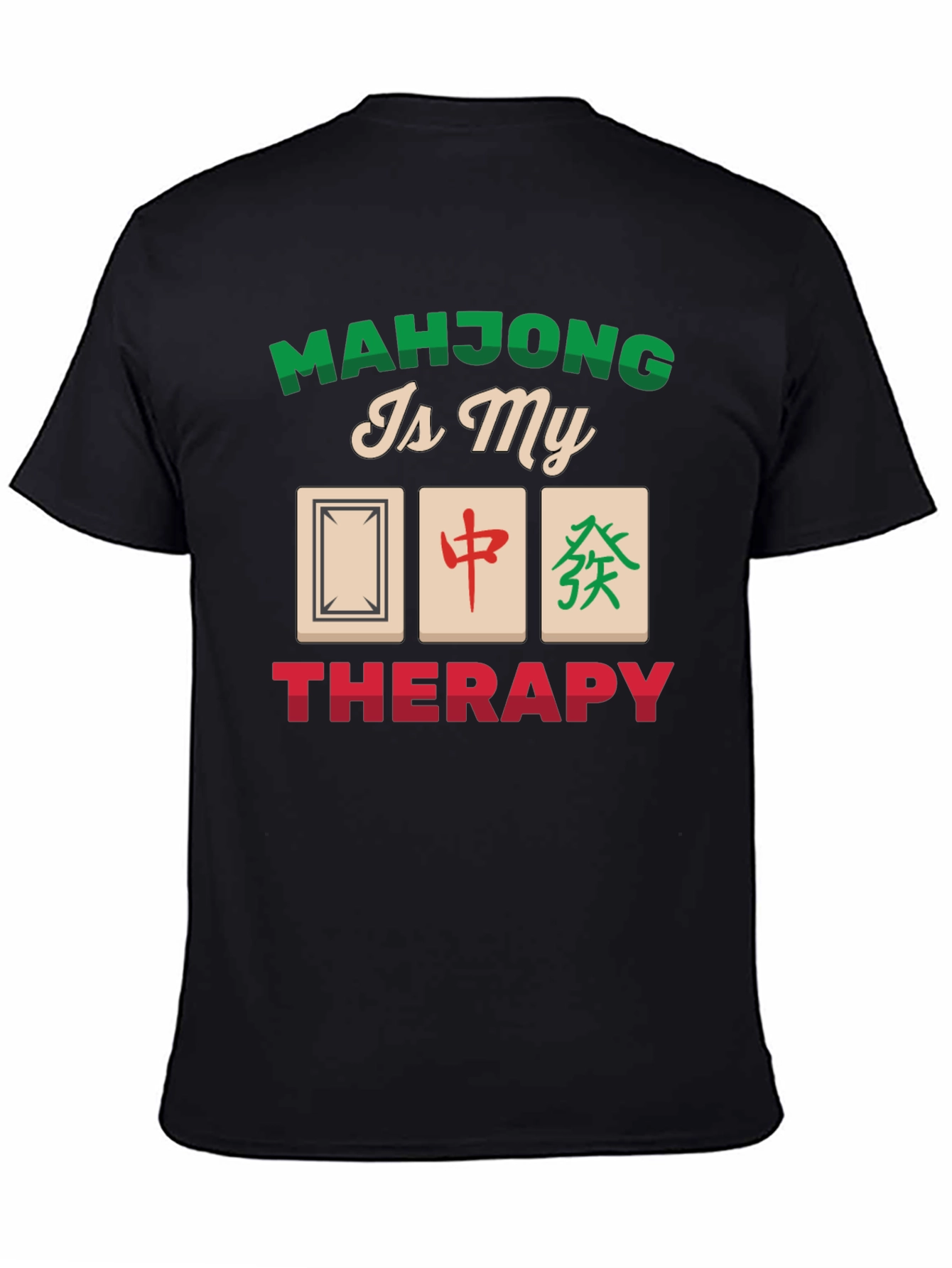 Camiseta Mahjong Is My Therapy
