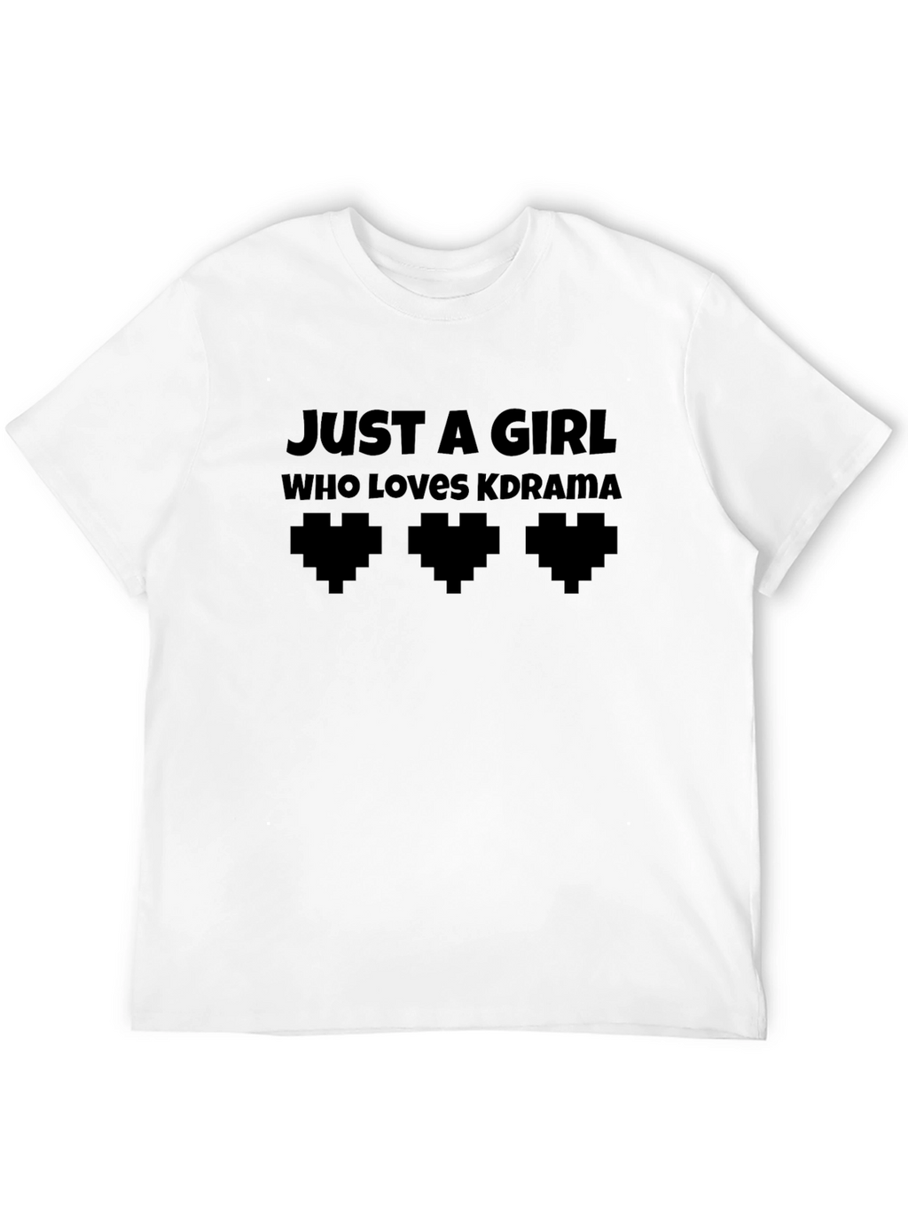 Camiseta Negra Amo Kdramas