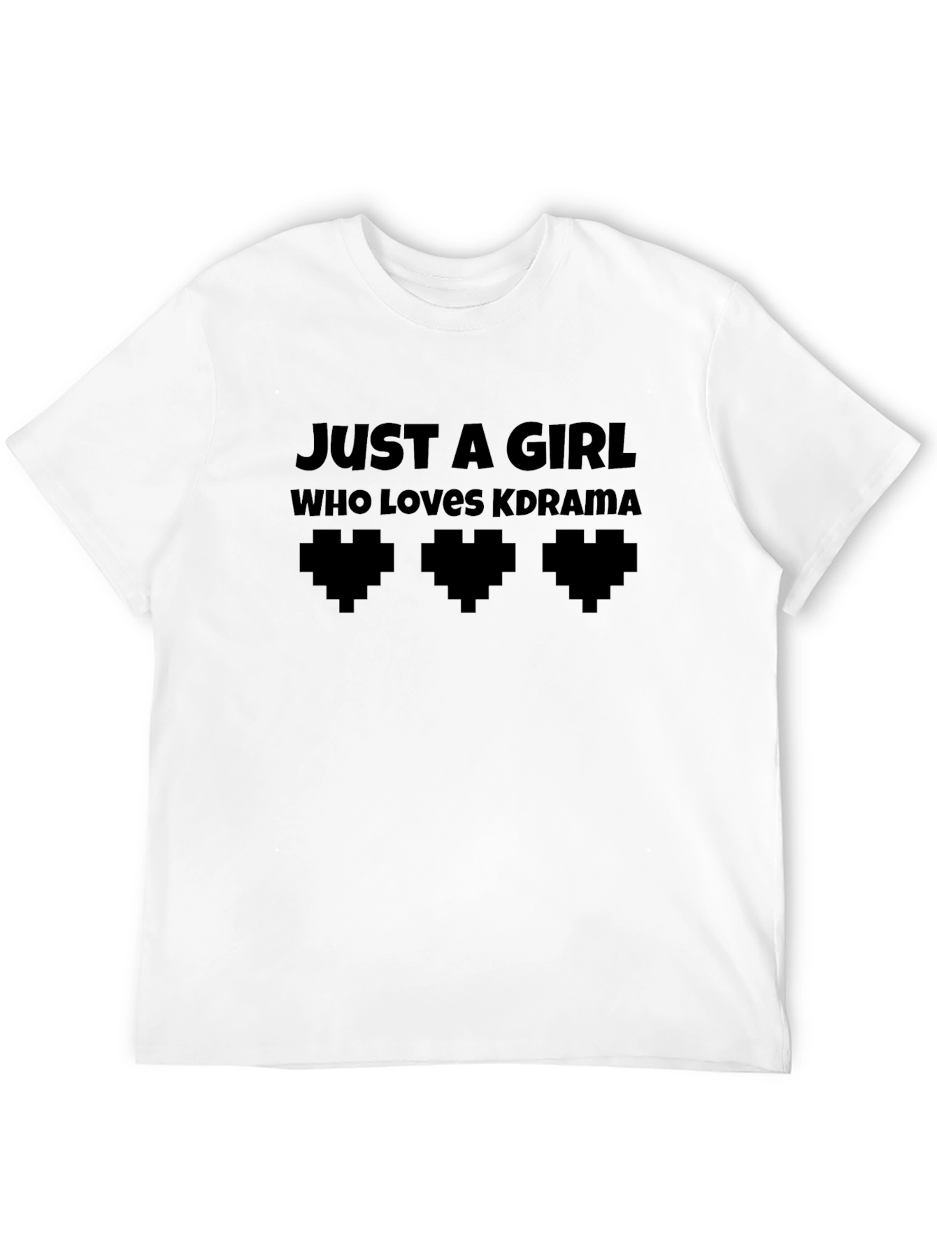 Camiseta Negra Amo Kdramas