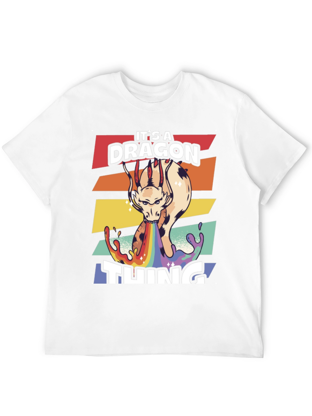 Camiseta Negra con Diseño de Dragón