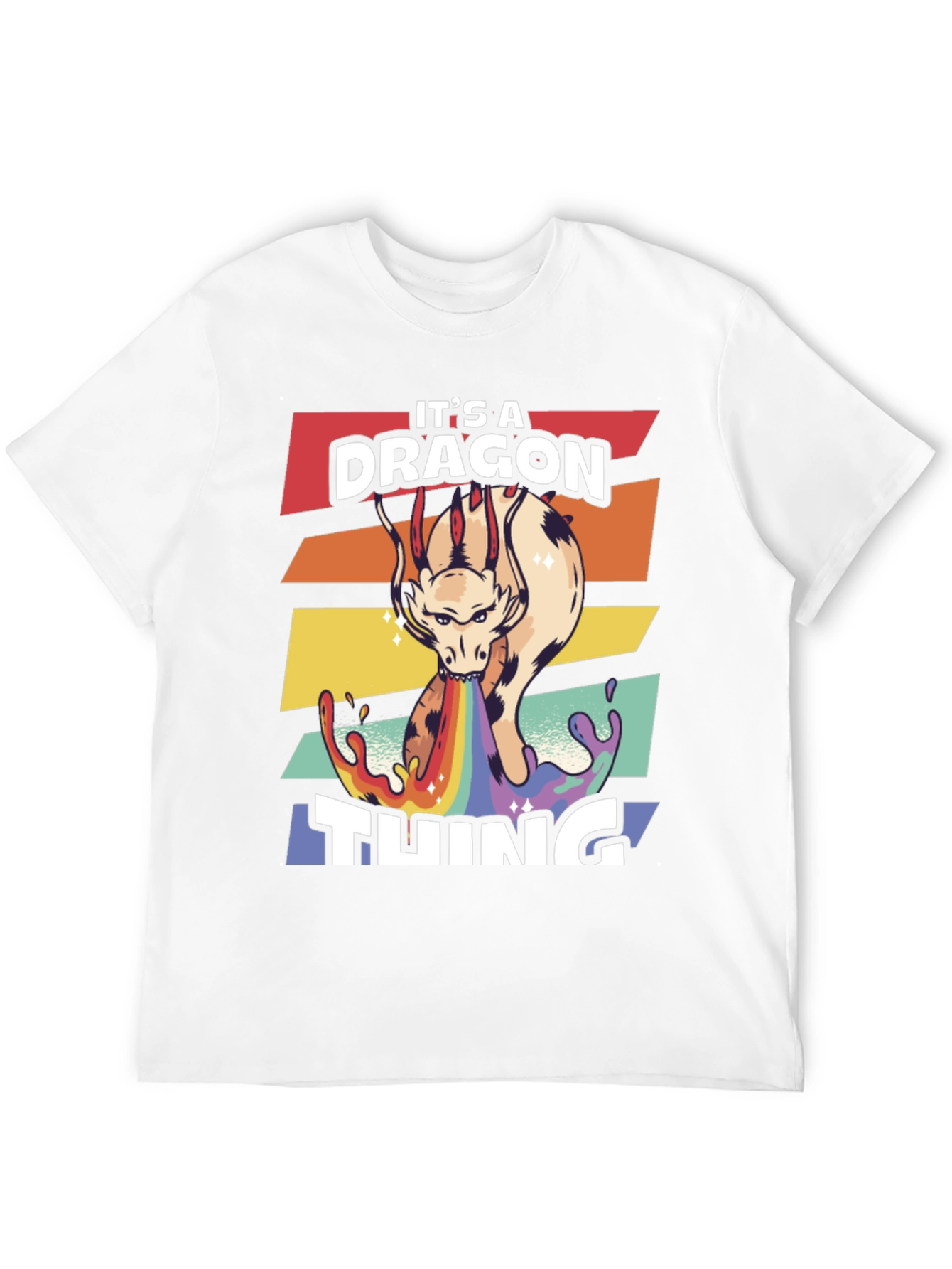 Camiseta Negra con Diseño de Dragón