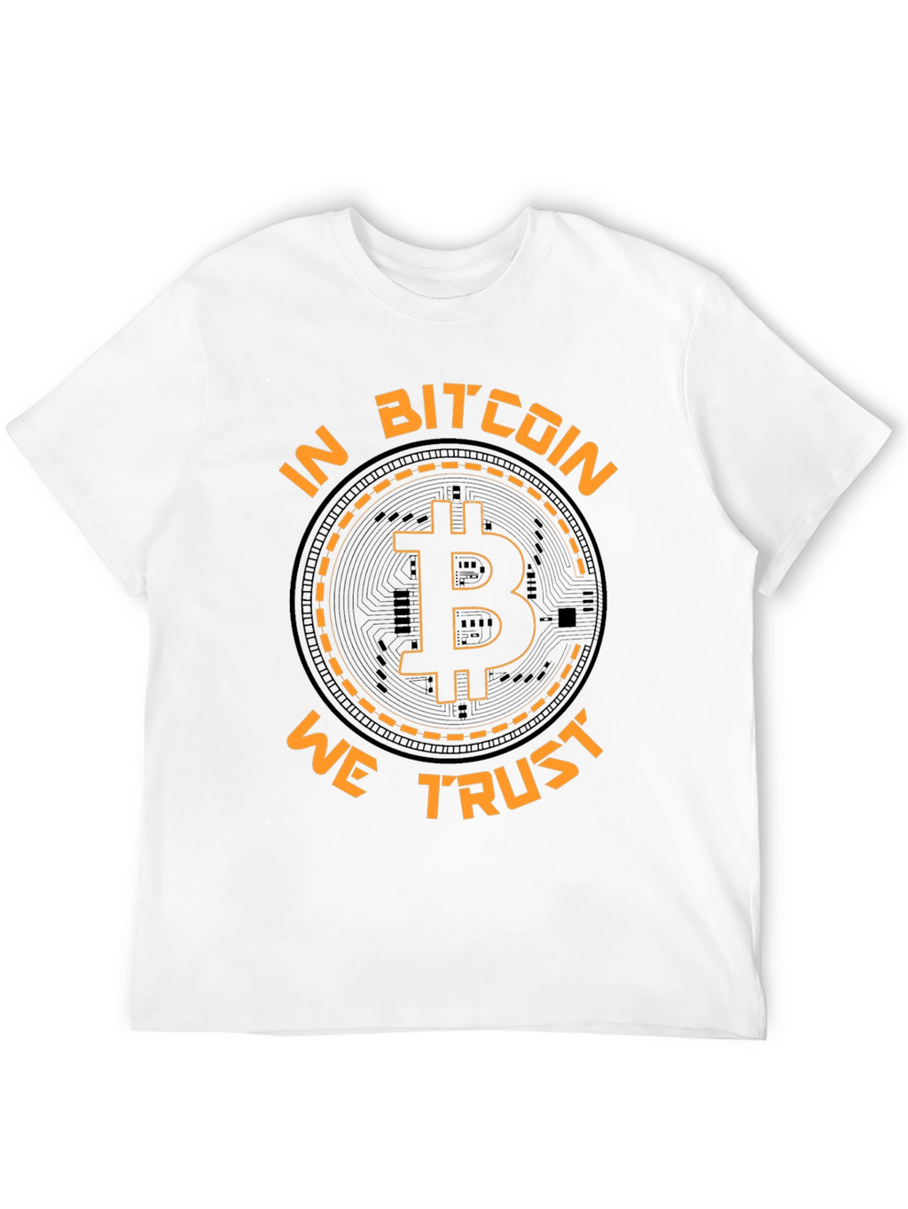 Camiseta Bitcoin - In Bitcoin We Trust