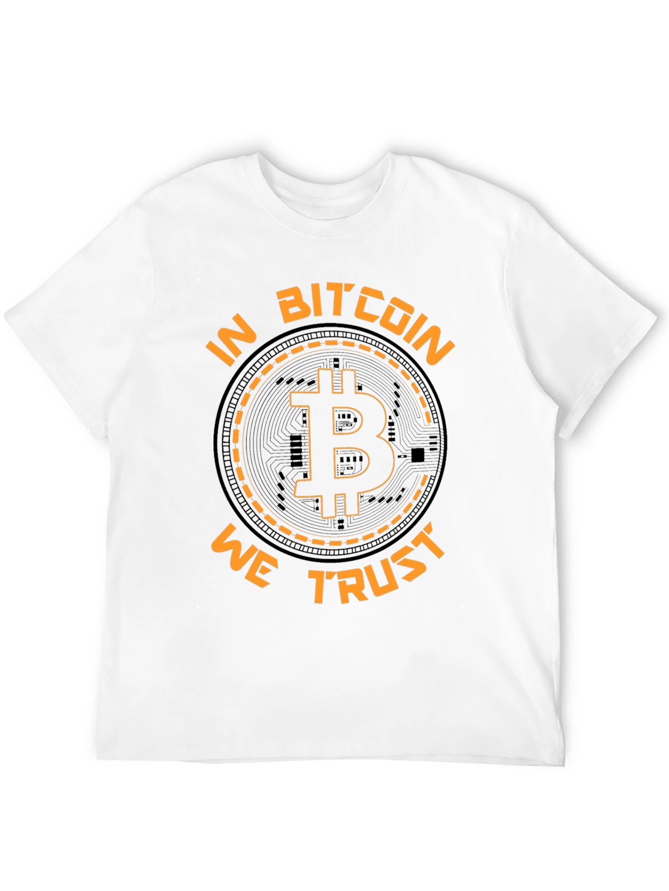 Camiseta Bitcoin - In Bitcoin We Trust