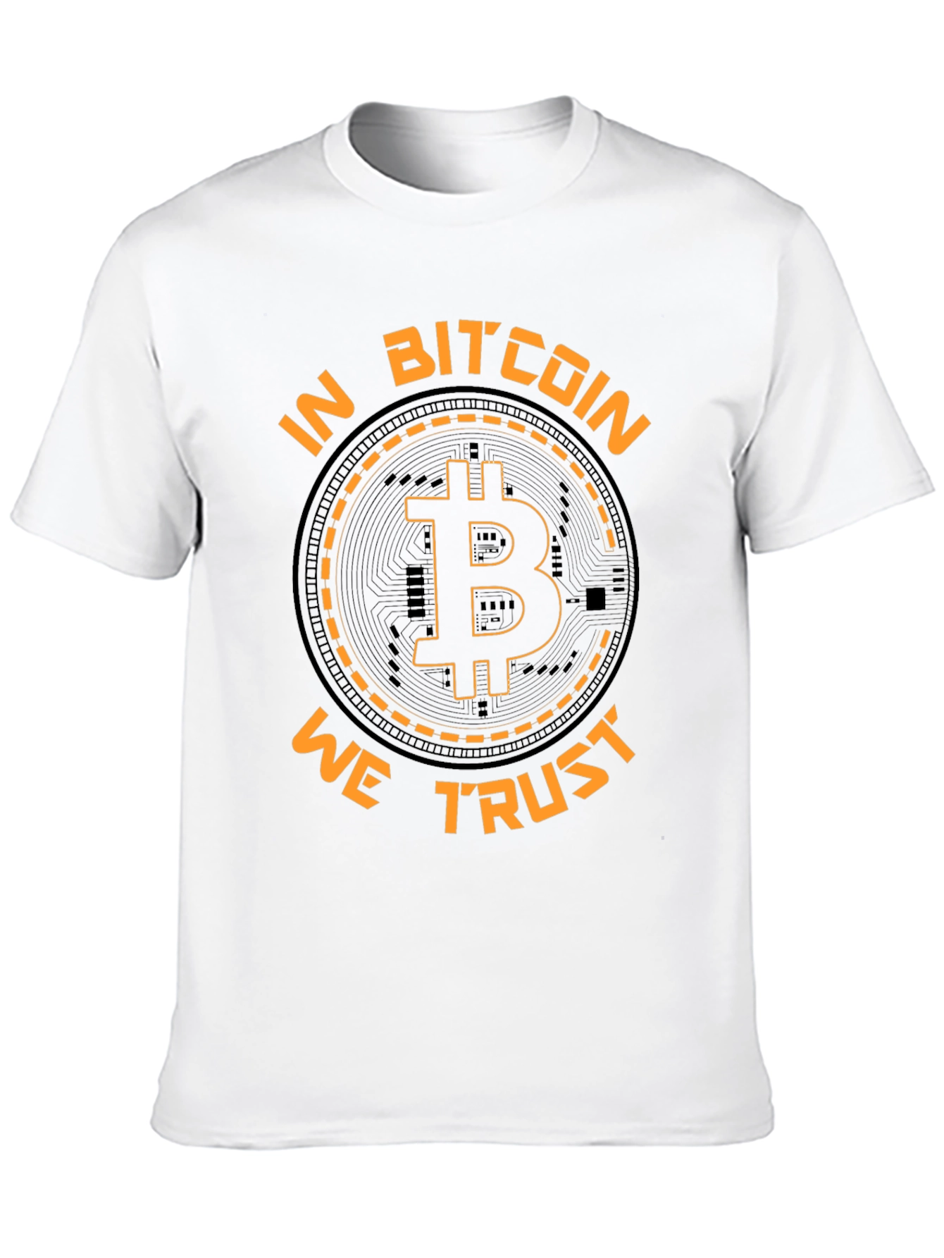 Camiseta Bitcoin - In Bitcoin We Trust
