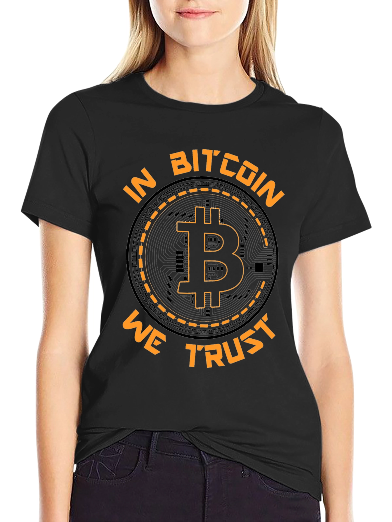 Camiseta Bitcoin - In Bitcoin We Trust