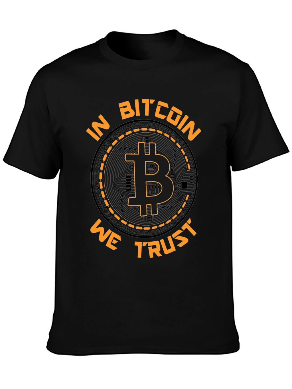 Camiseta Bitcoin - In Bitcoin We Trust