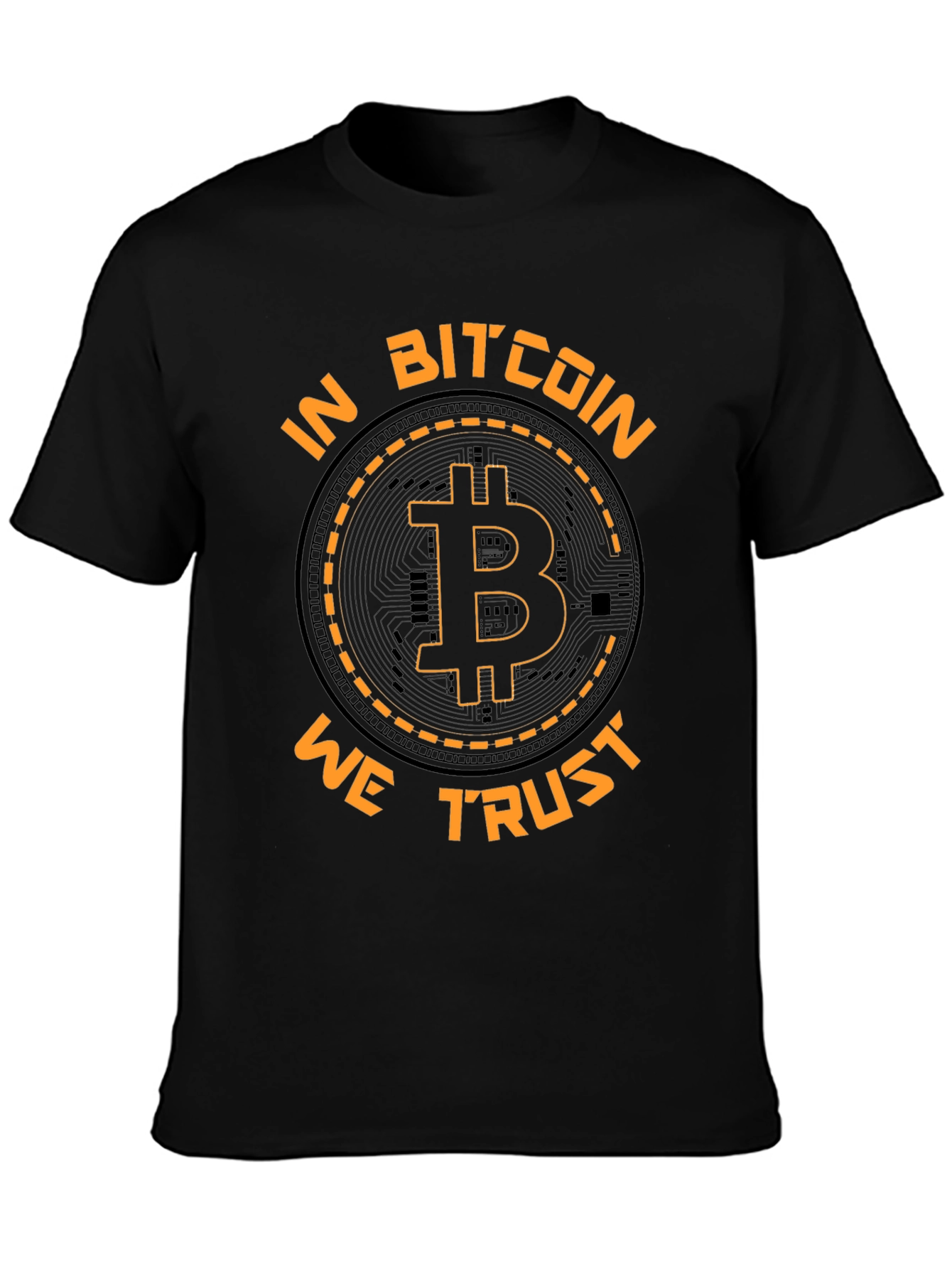 Camiseta Bitcoin - In Bitcoin We Trust