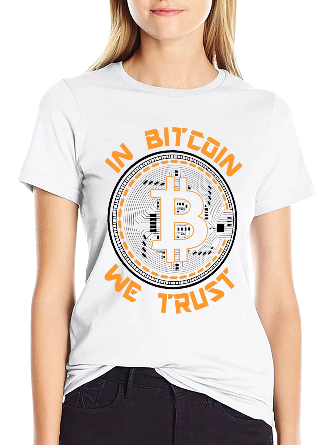 Camiseta Bitcoin - In Bitcoin We Trust
