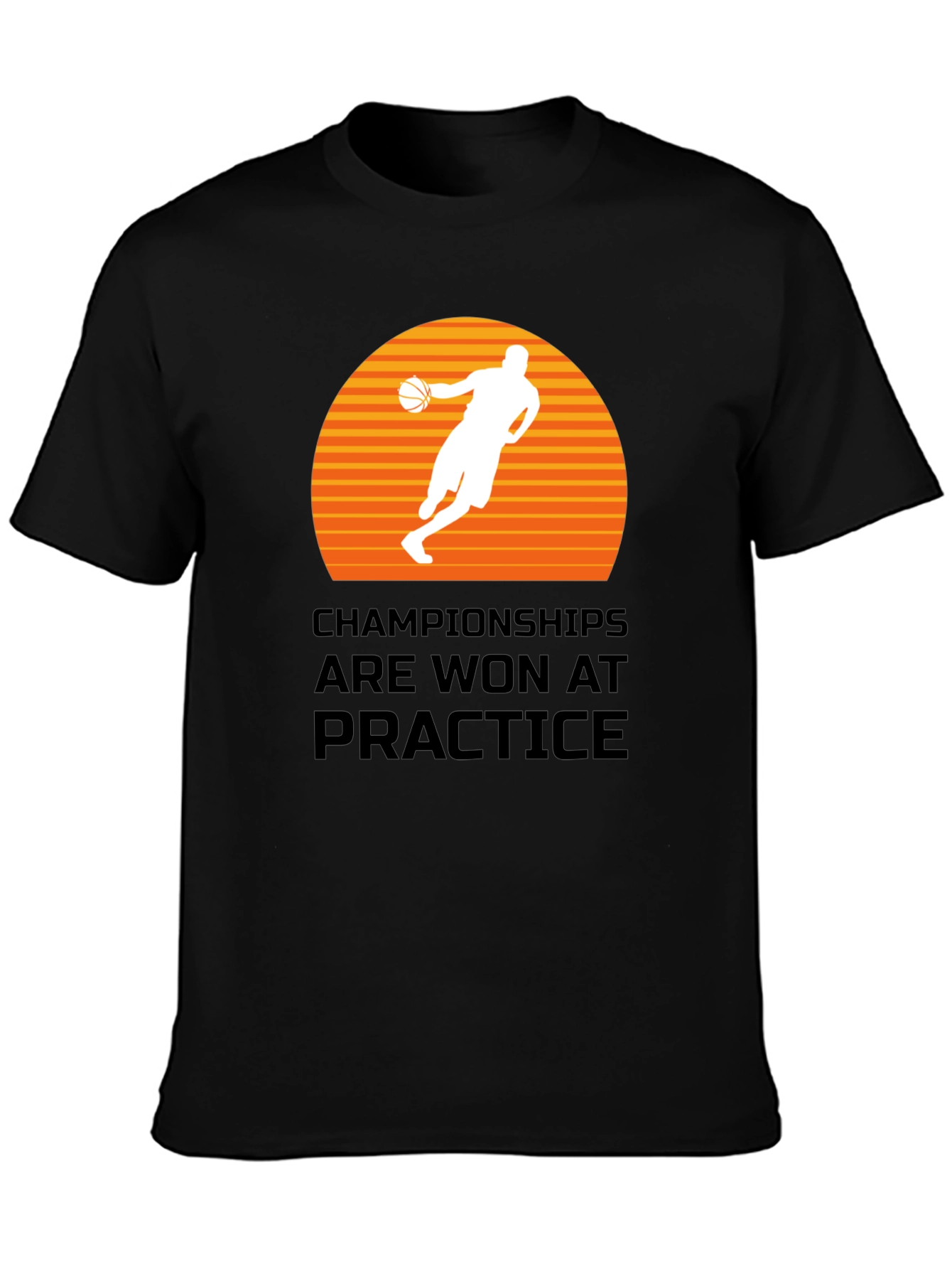 Camiseta Negra Baloncesto: Campeonatos en la Práctica