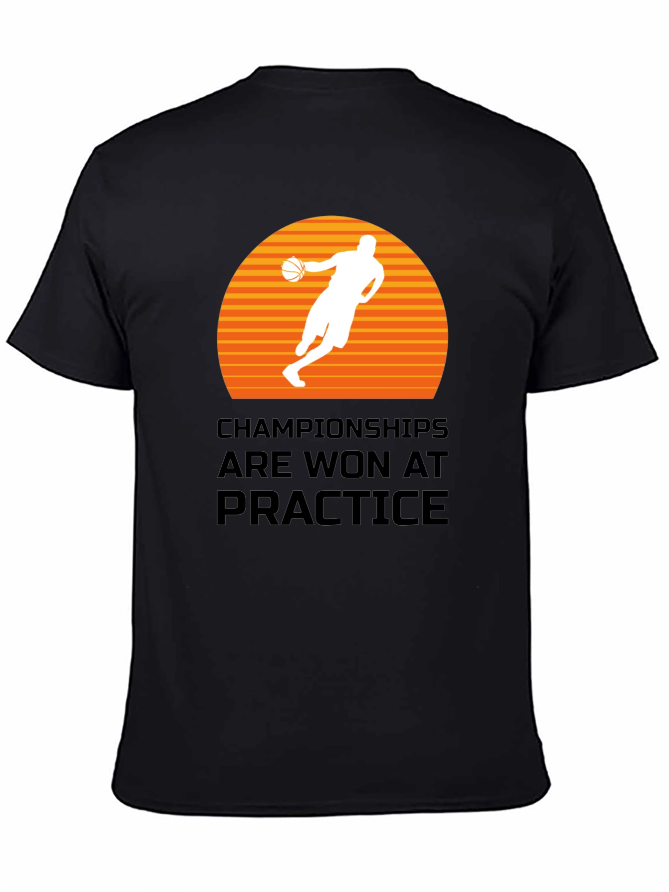 Camiseta Negra Baloncesto: Campeonatos en la Práctica