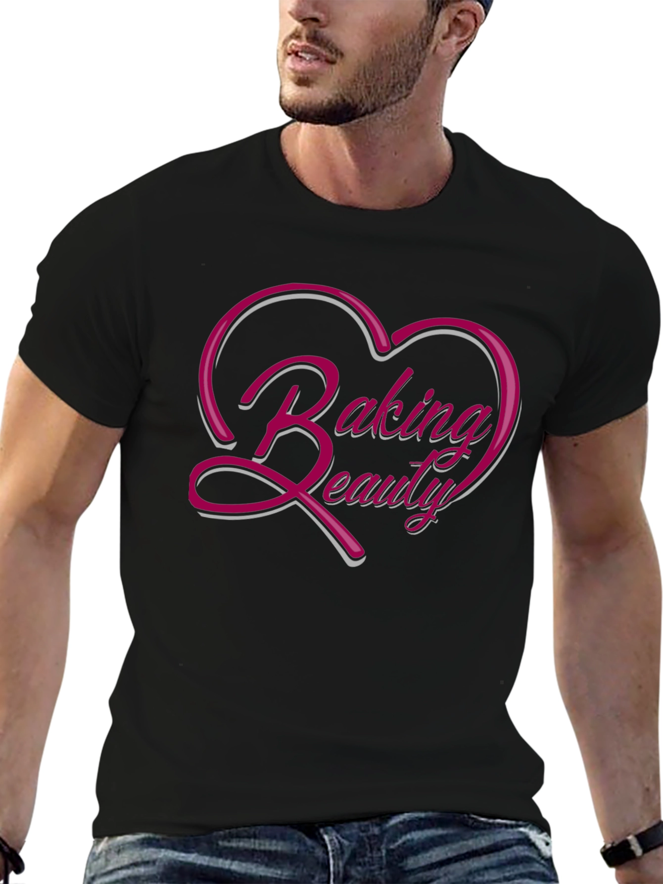 Camiseta Negra Baking Beauty