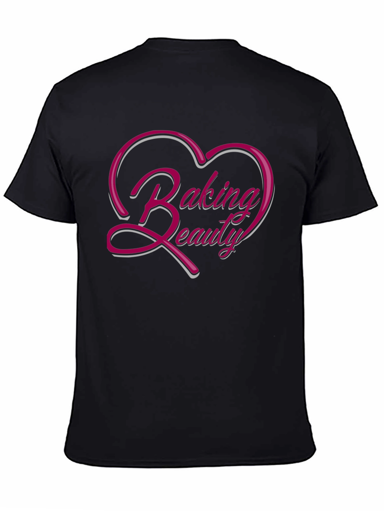 Camiseta Negra Baking Beauty