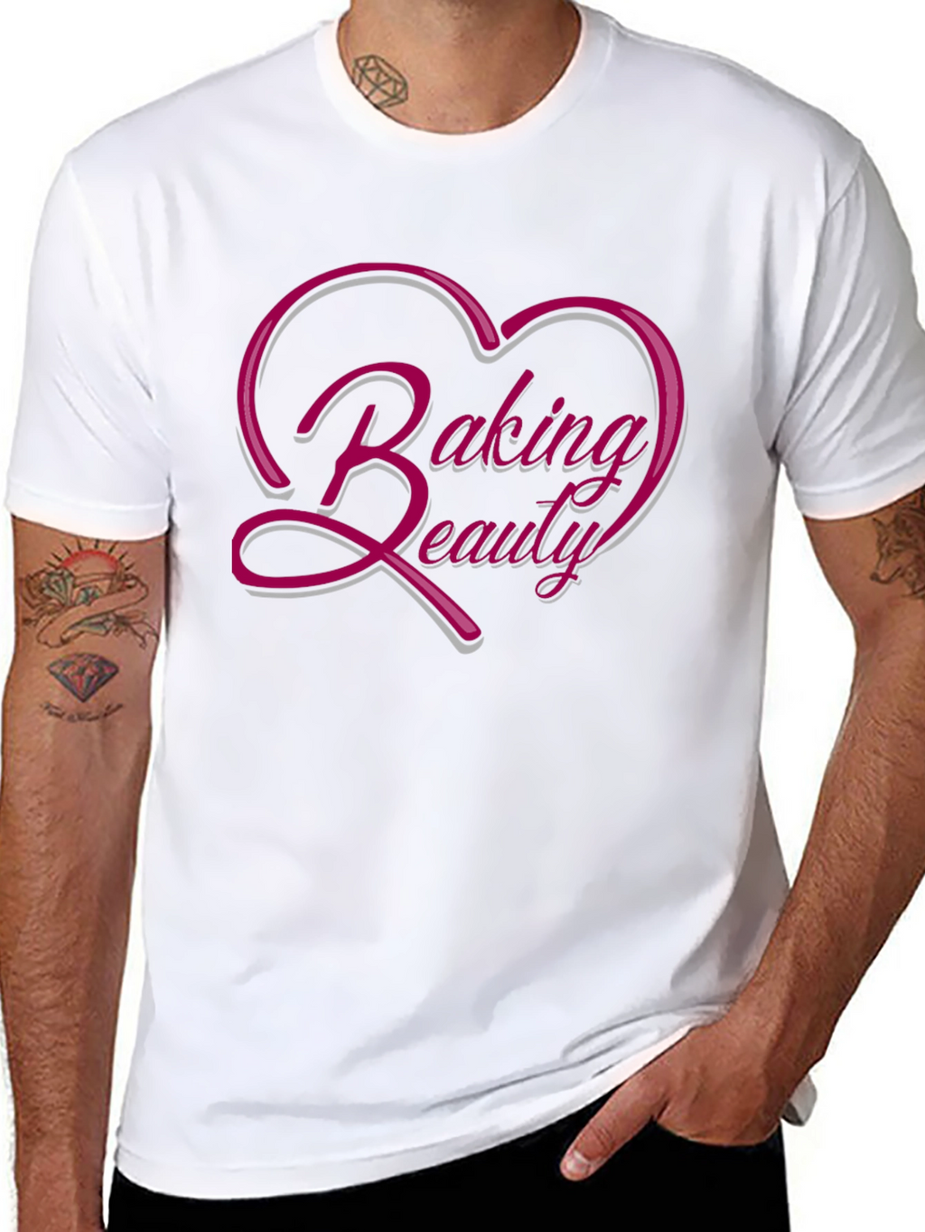 Camiseta Negra Baking Beauty