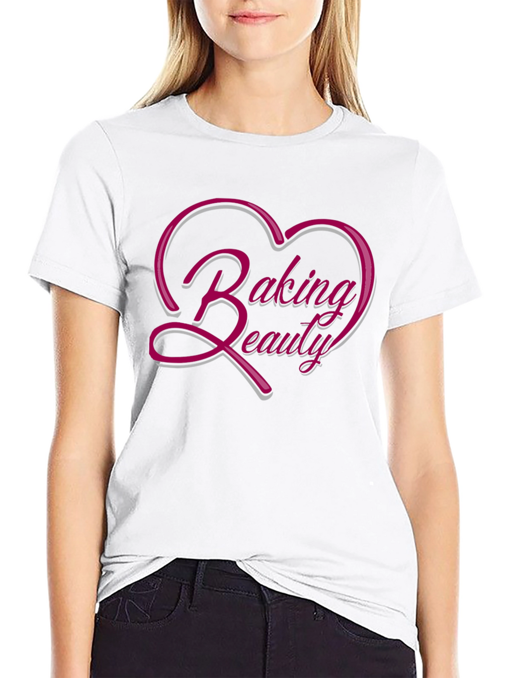 Camiseta Negra Baking Beauty