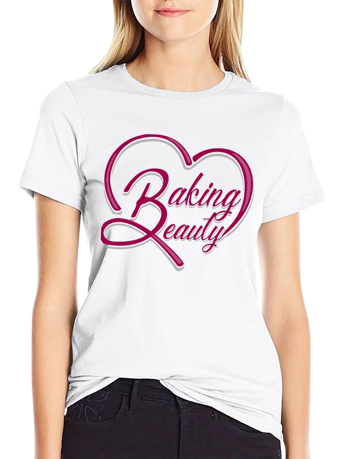 Camiseta Negra Baking Beauty