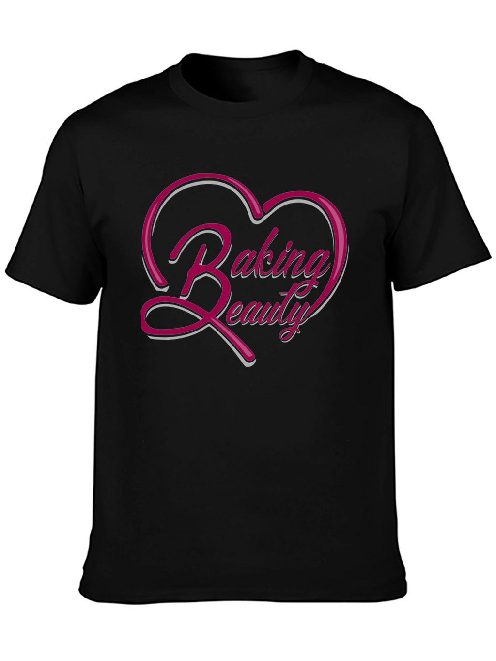 Camiseta Negra Baking Beauty