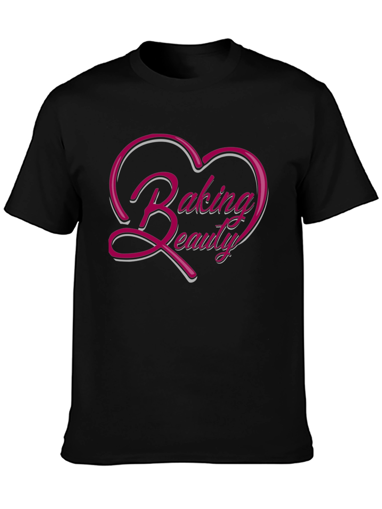 Camiseta Negra Baking Beauty